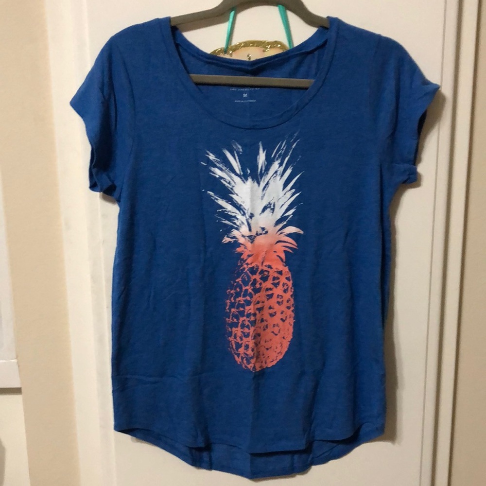 Blue with pineapple T-Shirt